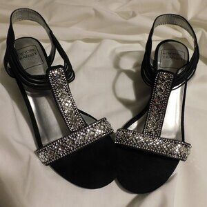 Womens New York Transit dress shoe with wedge heel    Sz 6.5